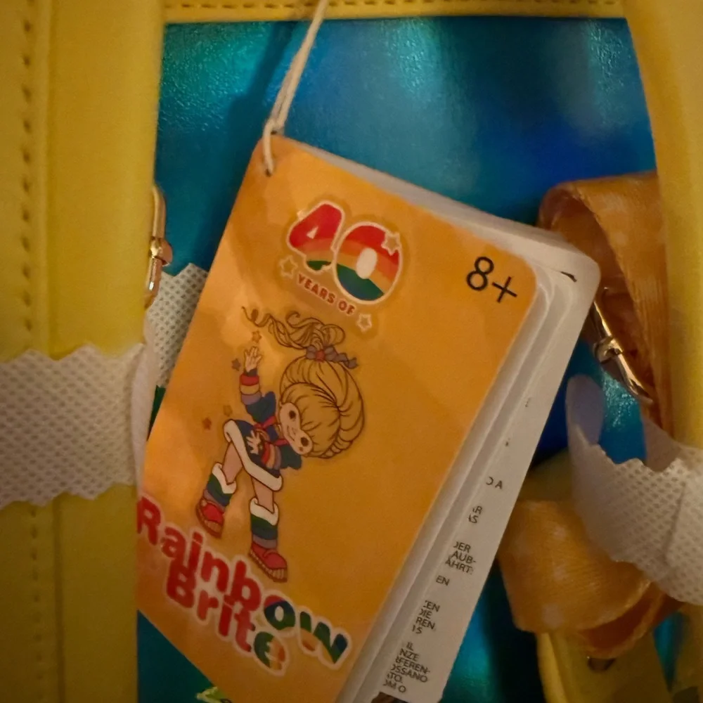 THROWBACK Rainbow Brite Loungefly Mini Backpack - Picture 6 of 6